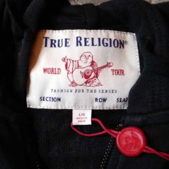 True Religion hoodies black